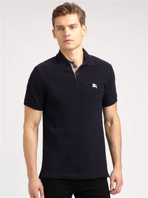 mens burberry polo sale